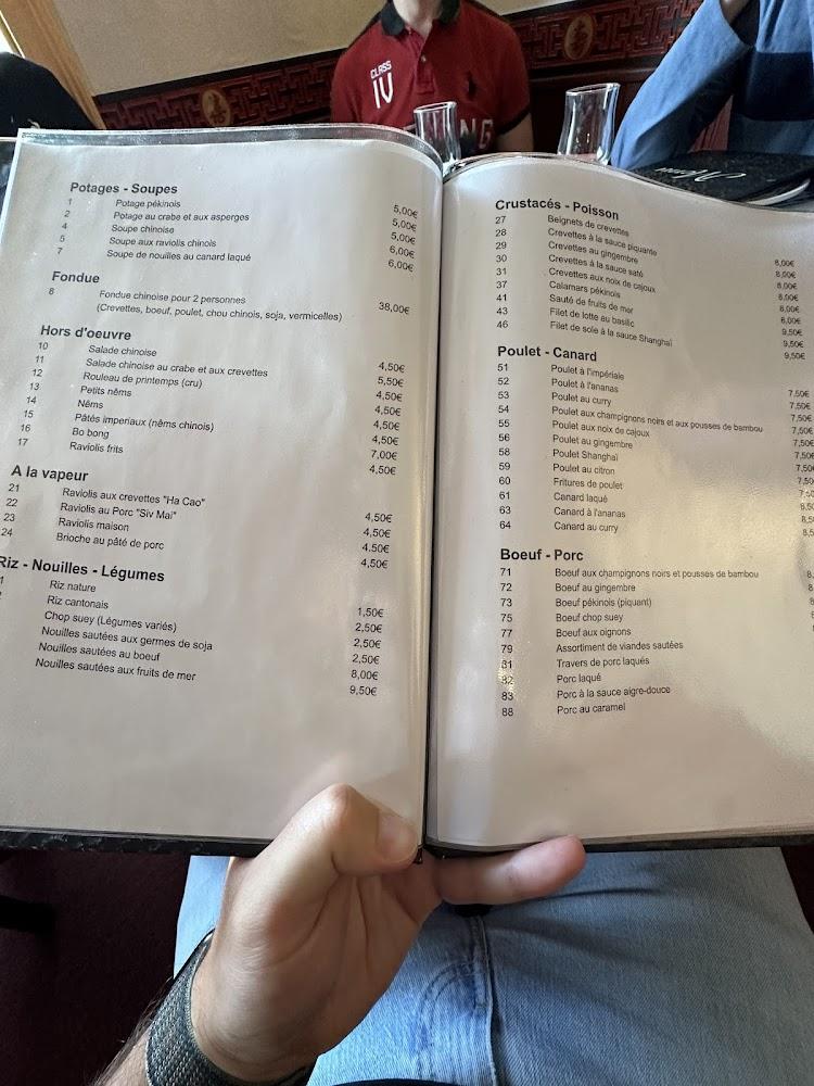 Le Mandarin - Menu Image 4